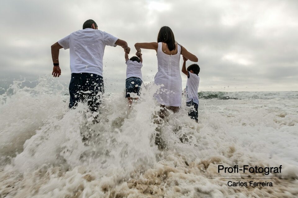 Os 4 que amam o mar.